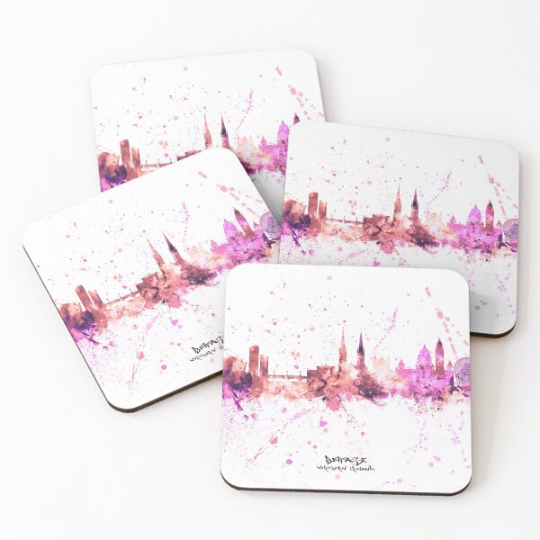 Item preview, Belfast Northern Ireland Skyline designed and sold by ArtPrints.
