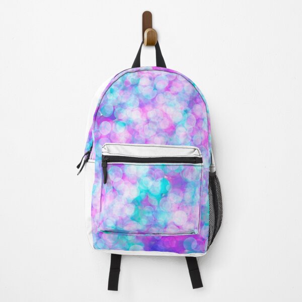 Purple And Blue Spots Backpack