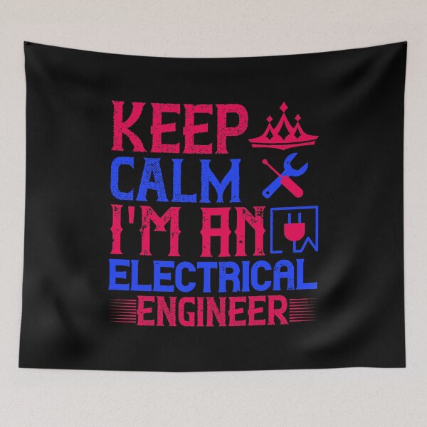 Item preview, Keep Calm Im An Electrical Engineer designed and sold by GoodVibeDesign.