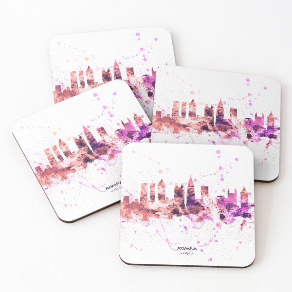 Item preview, Atlanta Georgia Skyline designed and sold by ArtPrints.