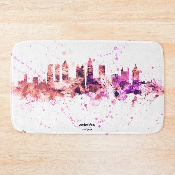 Artikelvorschau, Atlanta Georgia Skyline entworfen und verkauft von ArtPrints.
