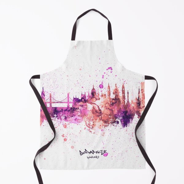 Item preview, Budapest Hungary Skyline designed and sold by ArtPrints.