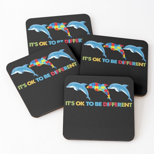 Item preview, It's Ok To Be A Little Different Shirt Autism Awareness Dolphin designed and sold by nangam257.