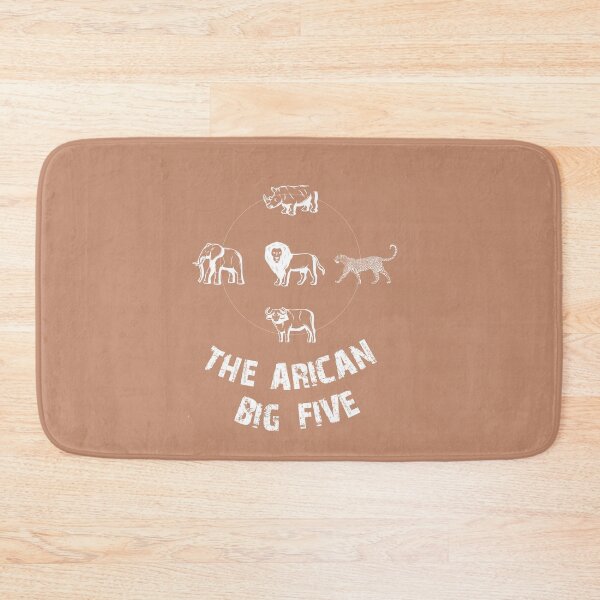 Item preview, The Big Five of Africa designed and sold by TeeZoneZtore.