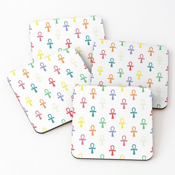 Item preview, Colorful Ankh Pattern designed and sold by LightInTheDark.