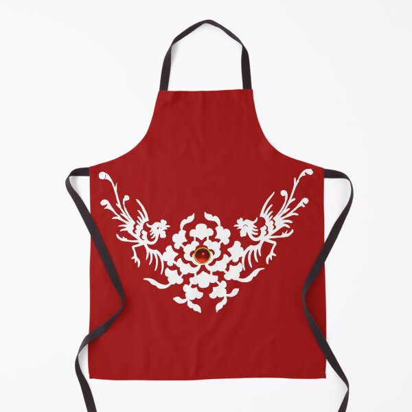 Item preview, WHITE GRIFFINS, FLOWERS IN RED WITH  RUBY GEMSTONE designed and sold by BulganLumini.