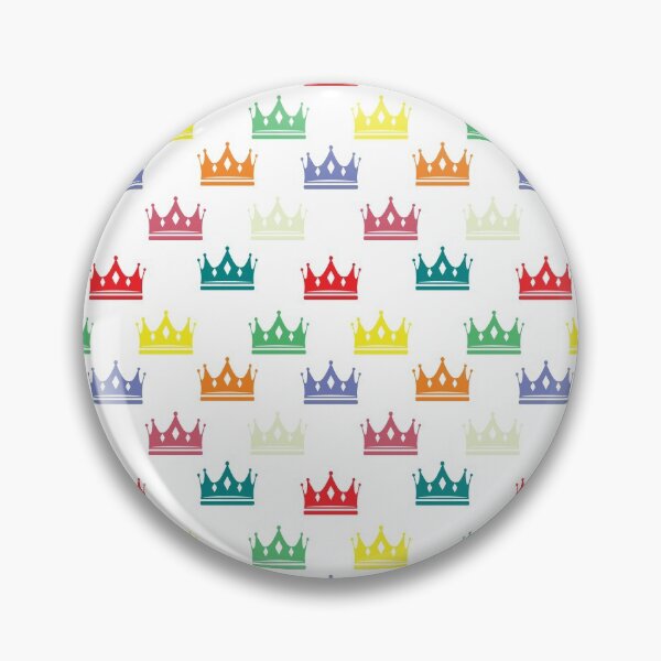 Item preview, Colorful Crown Pattern designed and sold by LightInTheDark.