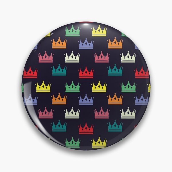 Item preview, Colorful Crown Pattern designed and sold by LightInTheDark.