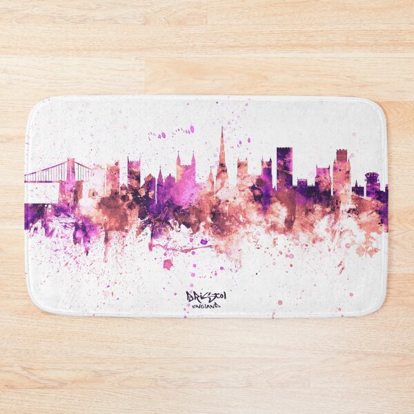 Item preview, Bristol England Skyline designed and sold by ArtPrints.