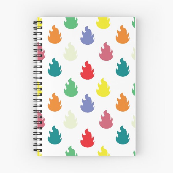 Item preview, Colorful Fire Flame Lit Pattern designed and sold by LightInTheDark.