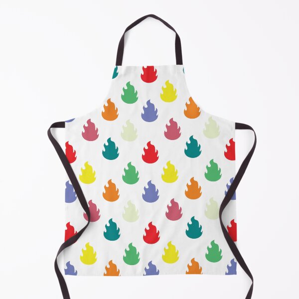 Item preview, Colorful Fire Flame Lit Pattern designed and sold by LightInTheDark.