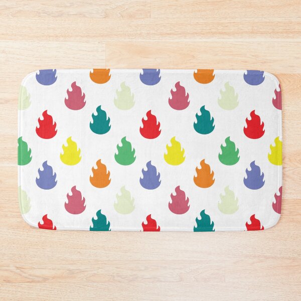 Item preview, Colorful Fire Flame Lit Pattern designed and sold by LightInTheDark.