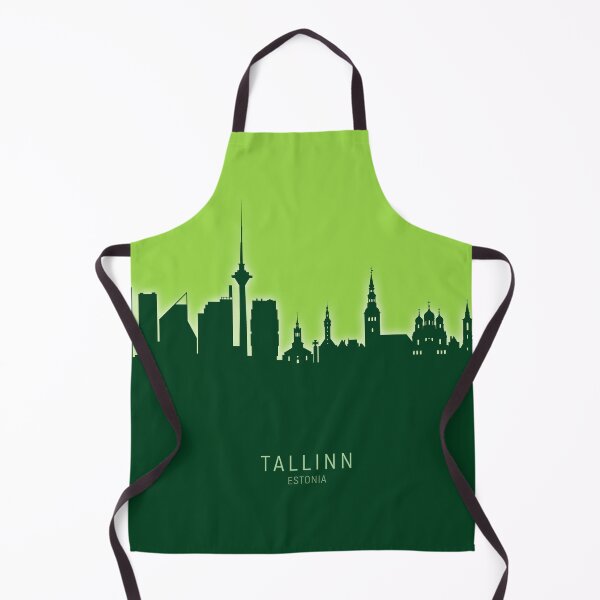 Item preview, Tallinn Estonia Skyline designed and sold by ArtPrints.