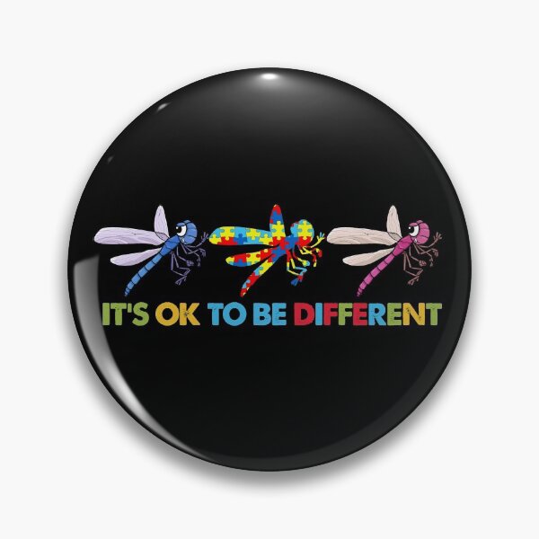 Item preview, It's Ok To Be A Little Different Shirt Autism Awareness Dragonfly designed and sold by nangam257.