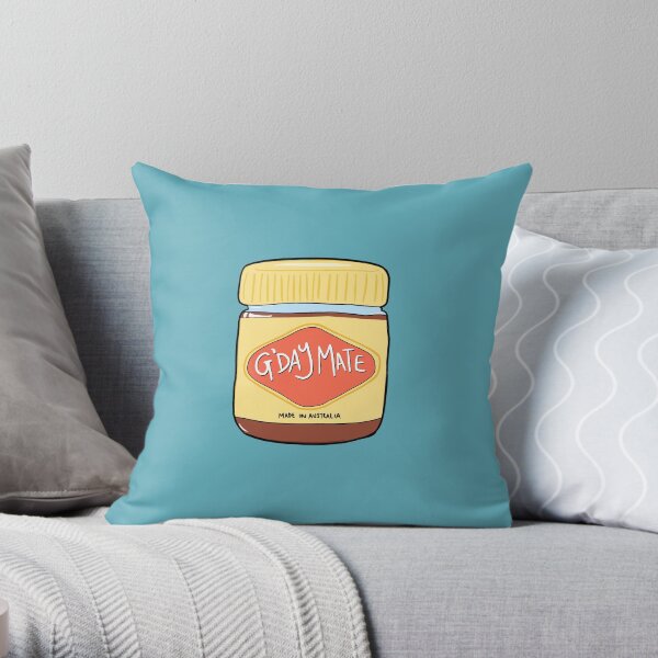 G'Day Mate Throw Pillow