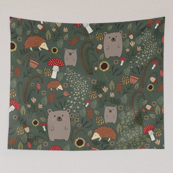 Item preview, Forest animals designed and sold by onemoremask.