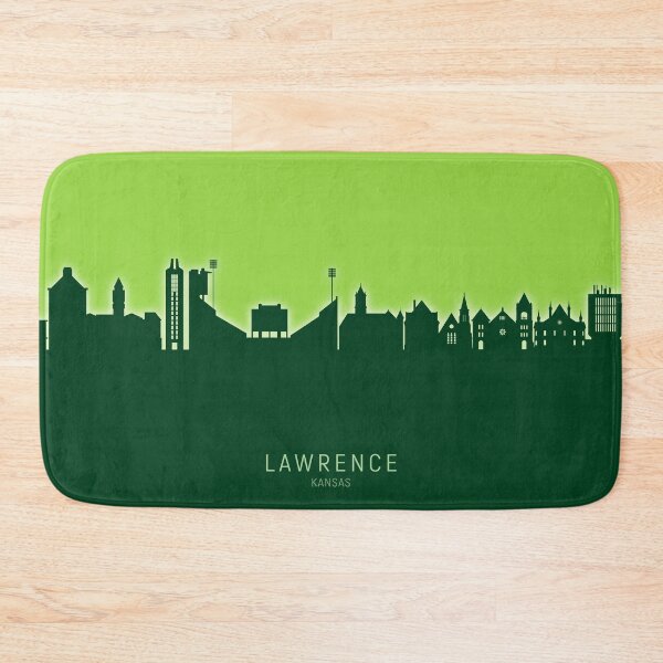 Item preview, Lawrence Kansas Skyline designed and sold by ArtPrints.
