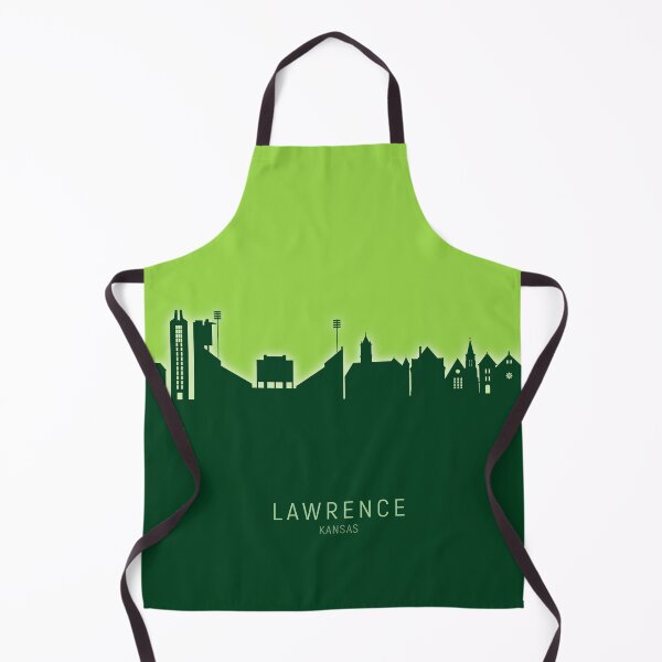Item preview, Lawrence Kansas Skyline designed and sold by ArtPrints.