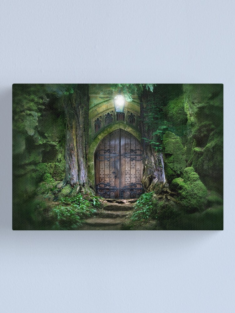 Alternate view of Door into other realms Canvas Print