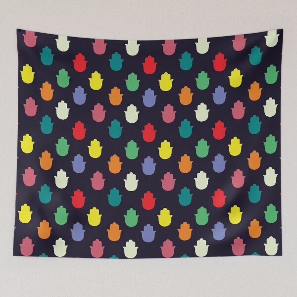 Item preview, Colorful Hamsa Pattern designed and sold by LightInTheDark.