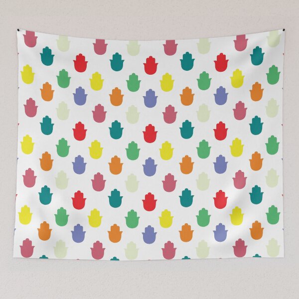 Item preview, Colorful Hamsa Pattern designed and sold by LightInTheDark.