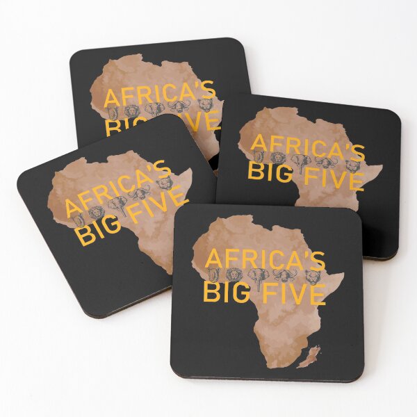 Item preview, The Big Five of the African Animal Kingdom designed and sold by TeeZoneZtore.