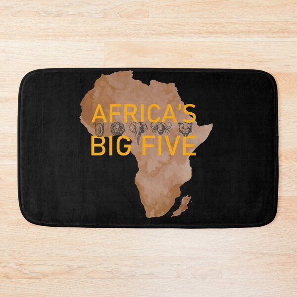 Item preview, The Big Five of the African Animal Kingdom designed and sold by TeeZoneZtore.