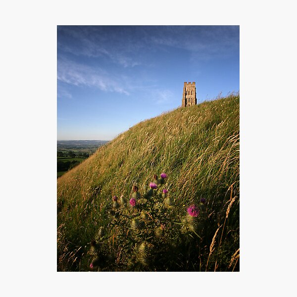 Item preview, Glastonbury Tor and Thistlle designed and sold by Nick Pound.