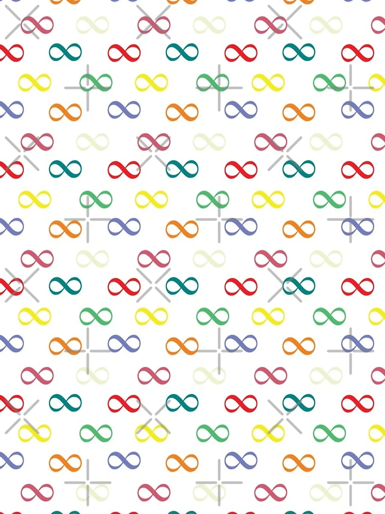 Thumbnail 5 of 5, iPhone Case, Colorful Infinity Eternal Pattern designed and sold by LightInTheDark.