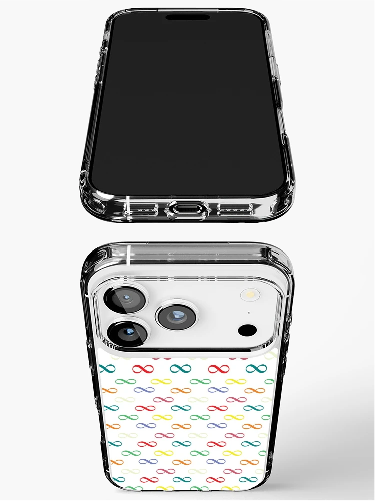 Thumbnail 3 of 5, iPhone Case, Colorful Infinity Eternal Pattern designed and sold by LightInTheDark.