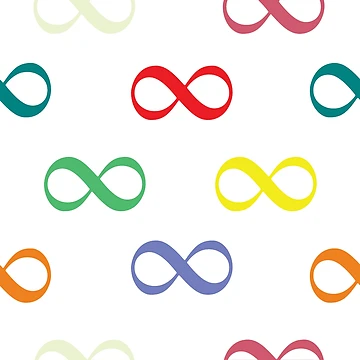 Artwork thumbnail, Colorful Infinity Eternal Pattern by LightInTheDark