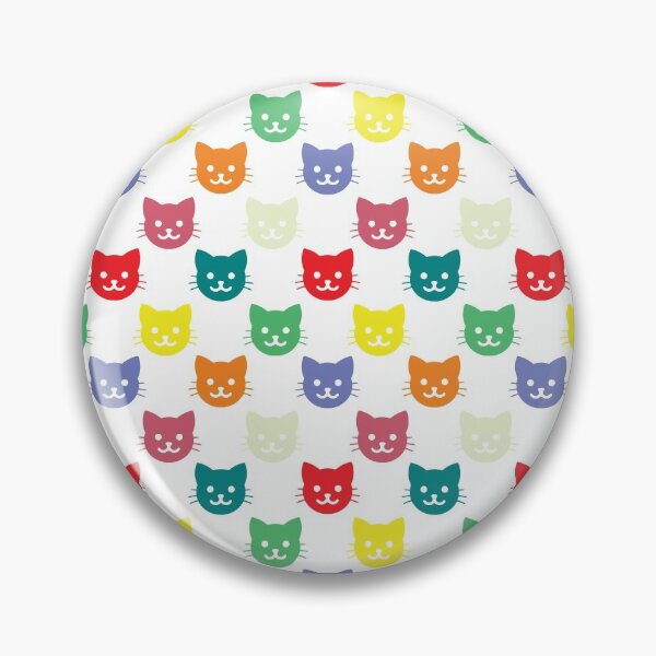 Artikelvorschau, Buntes Kätzchen-Katzen-Muster entworfen und verkauft von LightInTheDark.