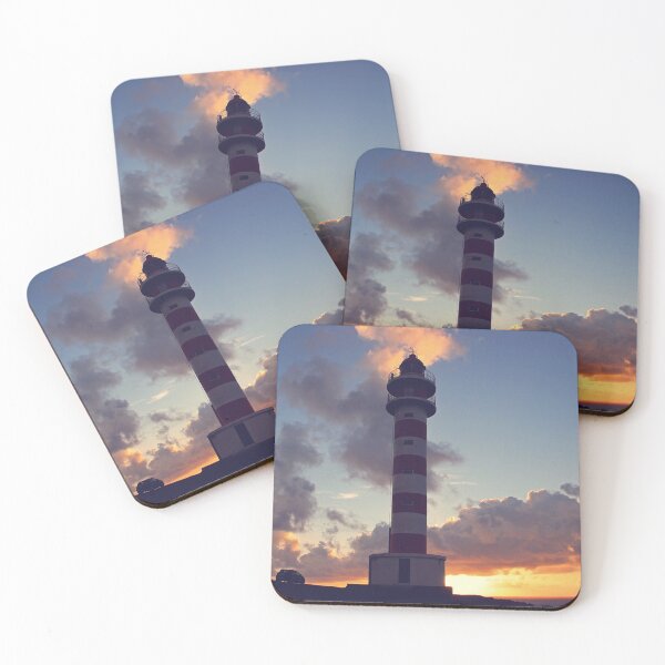 Item preview, Punta Sardina Lighthouse at sunset designed and sold by JackieFineArt.