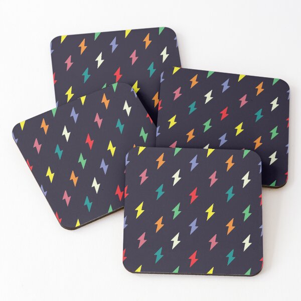 Item preview, Colorful Lightning Bolt Pattern designed and sold by LightInTheDark.