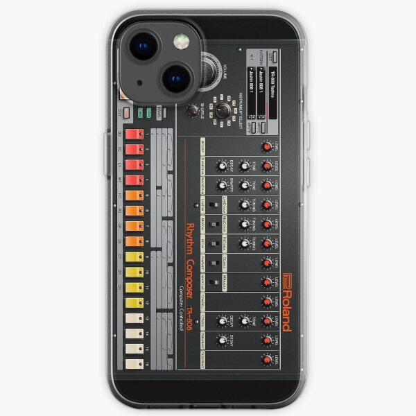 Classic Roland 808 Rhythm Composer iPhone Soft Case