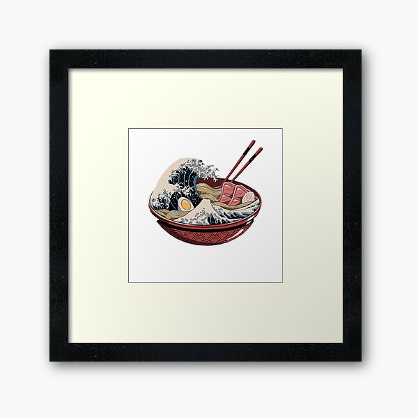 Ramen Framed Art Print