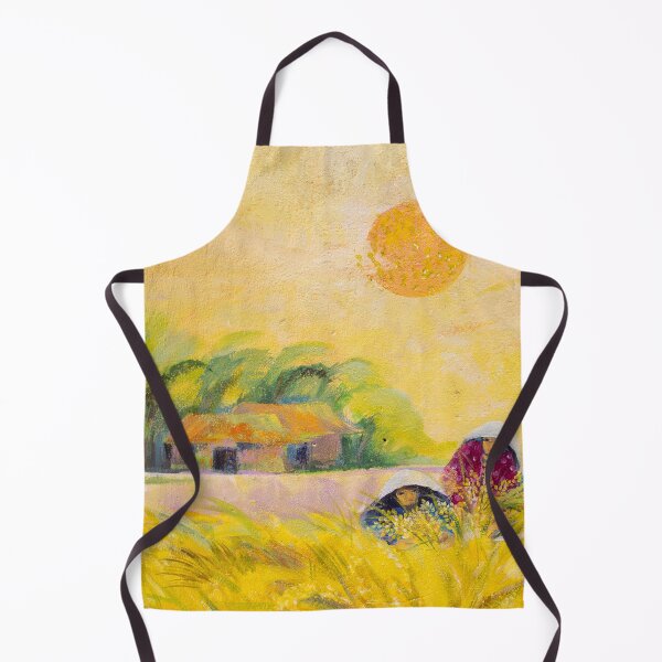 Item preview, Traditional painting of rice farmers designed and sold by baligaia.