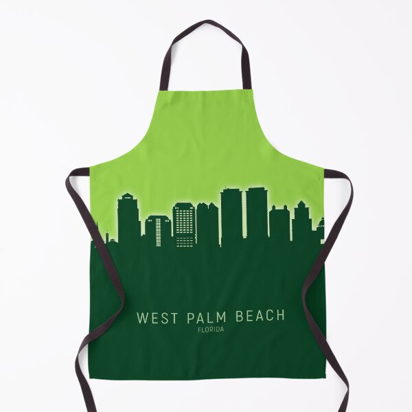 Item preview, West Palm Beach Florida Skyline designed and sold by ArtPrints.