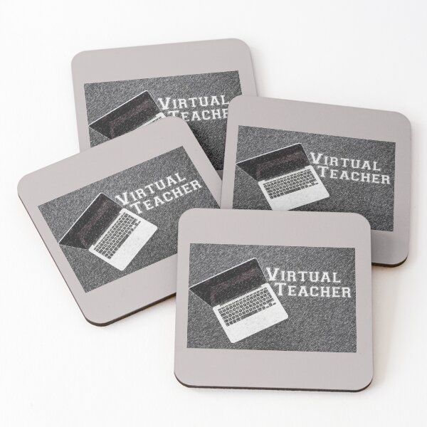 Item preview, Virtual Teacher Lap Top Charcoal Light Grey White designed and sold by Aquila Light Pictures.