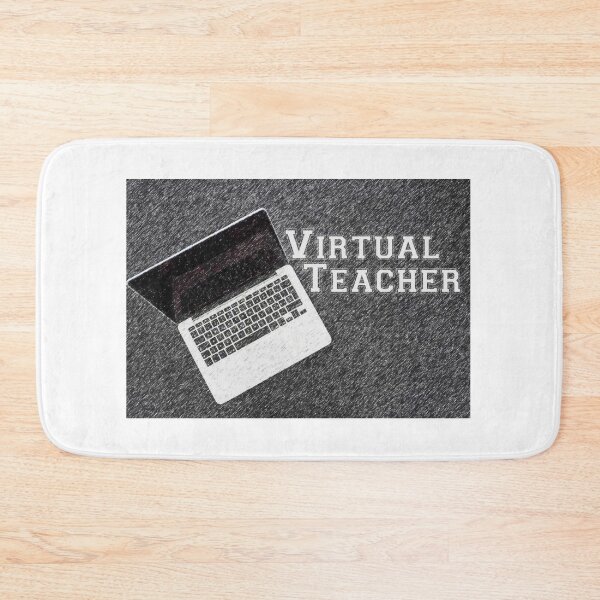 Item preview, Virtual Teacher Lap Top Charcoal Light Grey White designed and sold by Aquila Light Pictures.