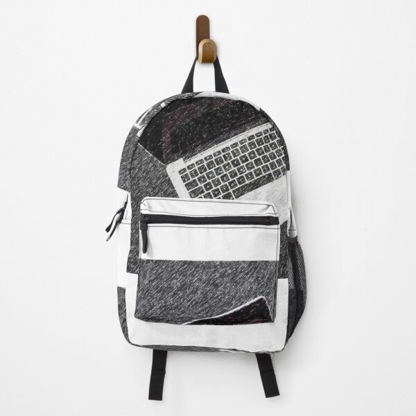Item preview, Virtual Teacher Lap Top Charcoal Light Grey White designed and sold by Aquila Light Pictures.