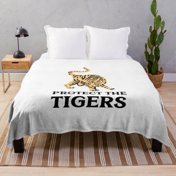 Item preview, Protect the Tigers Asian Painting designed and sold by quoteology.