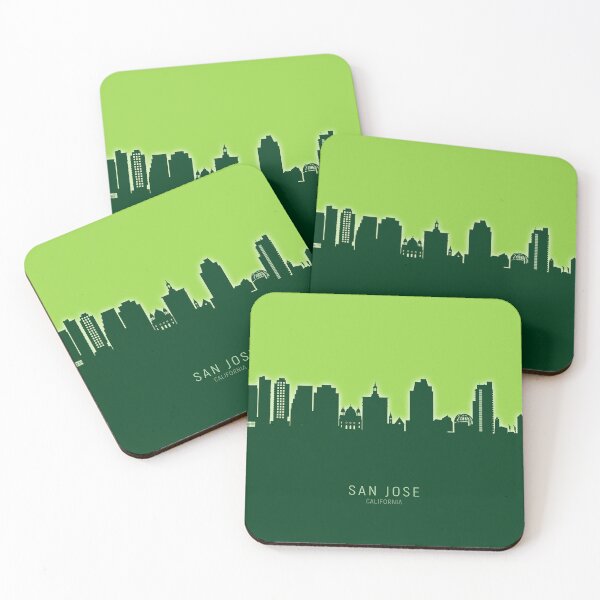 Item preview, San Jose California Skyline designed and sold by ArtPrints.
