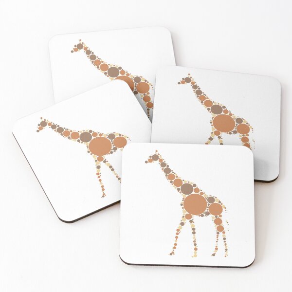 Item preview, Giraffe circles designed and sold by GeorgeLemon.