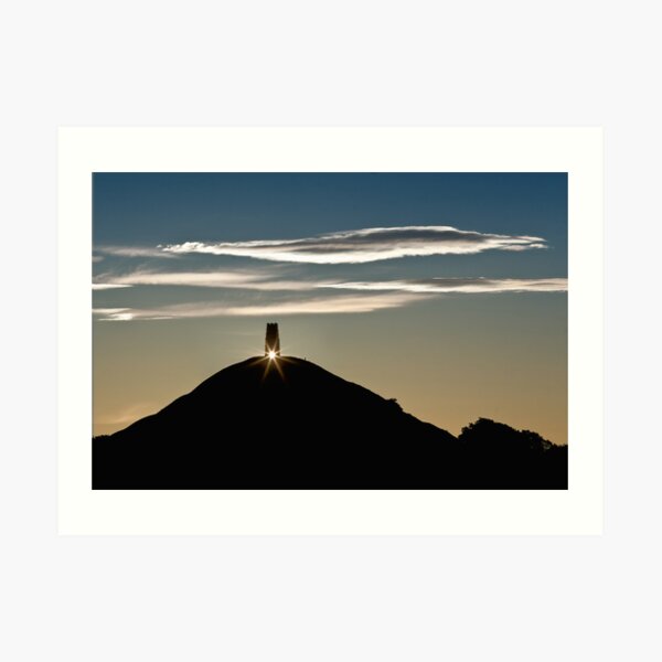 Glastonbury Tor Sunrise Art Print