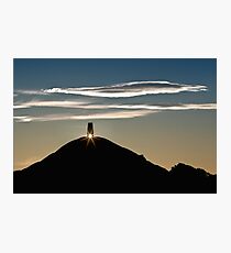 Glastonbury Tor Sunrise Photographic Print