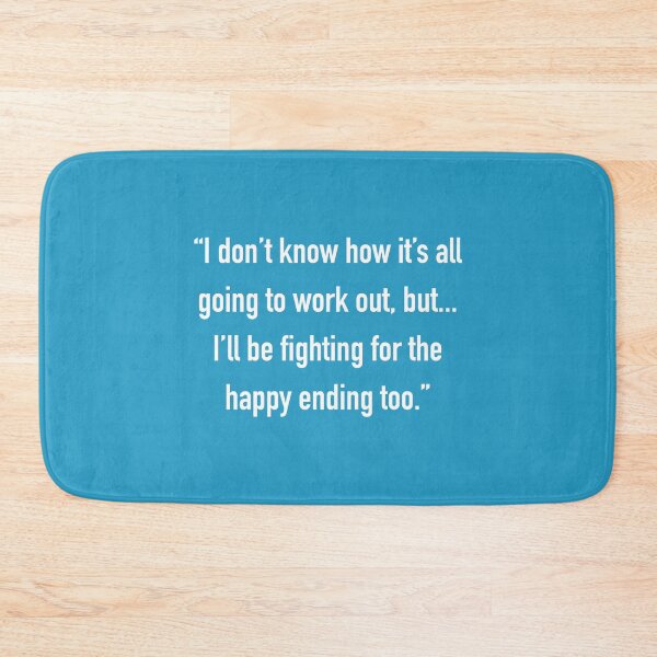 Item preview, Nightfall quote - fighting for the happy ending too designed and sold by corbrand.