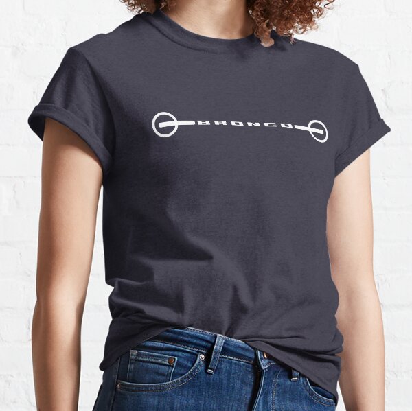 Ford Bronco Womens T Shirt Classic Vintage II - Autosports Society