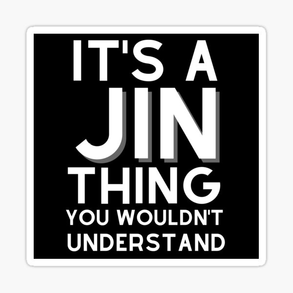 jin-korean-last-name-sticker-by-thekoreanrage-redbubble