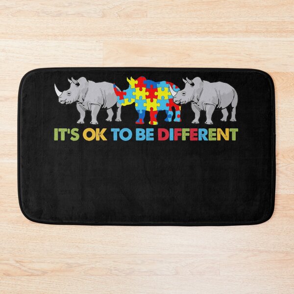 Item preview, It's Ok To Be A Little Different Shirt Autism Awareness Rhino designed and sold by nangam257.